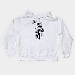 Summer bird Kids Hoodie